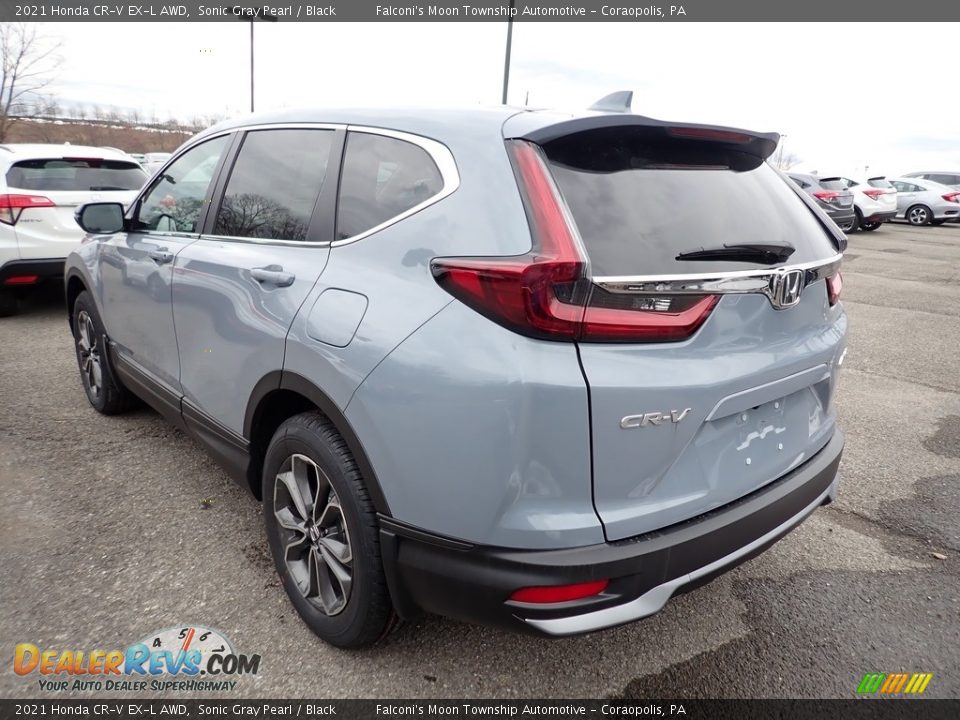 2021 Honda CR-V EX-L AWD Sonic Gray Pearl / Black Photo #4