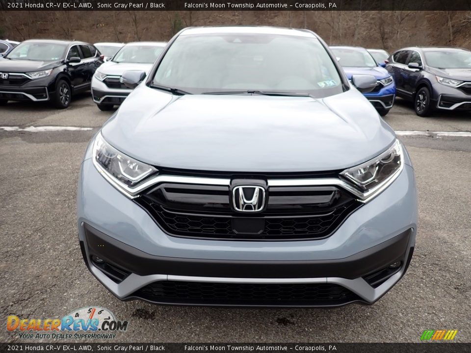 2021 Honda CR-V EX-L AWD Sonic Gray Pearl / Black Photo #8