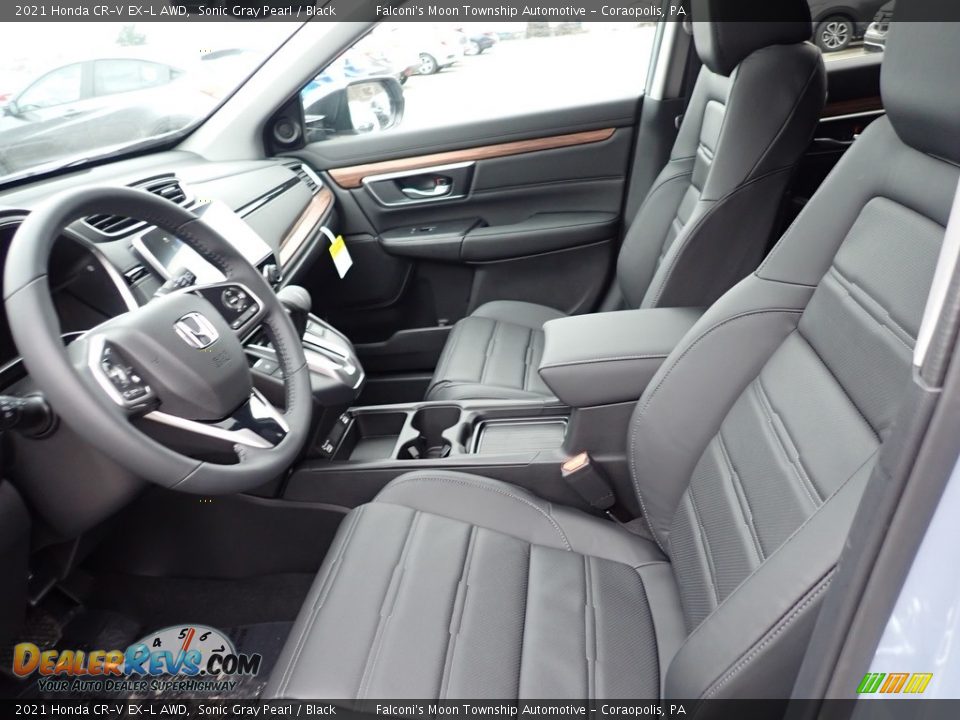 Front Seat of 2021 Honda CR-V EX-L AWD Photo #9