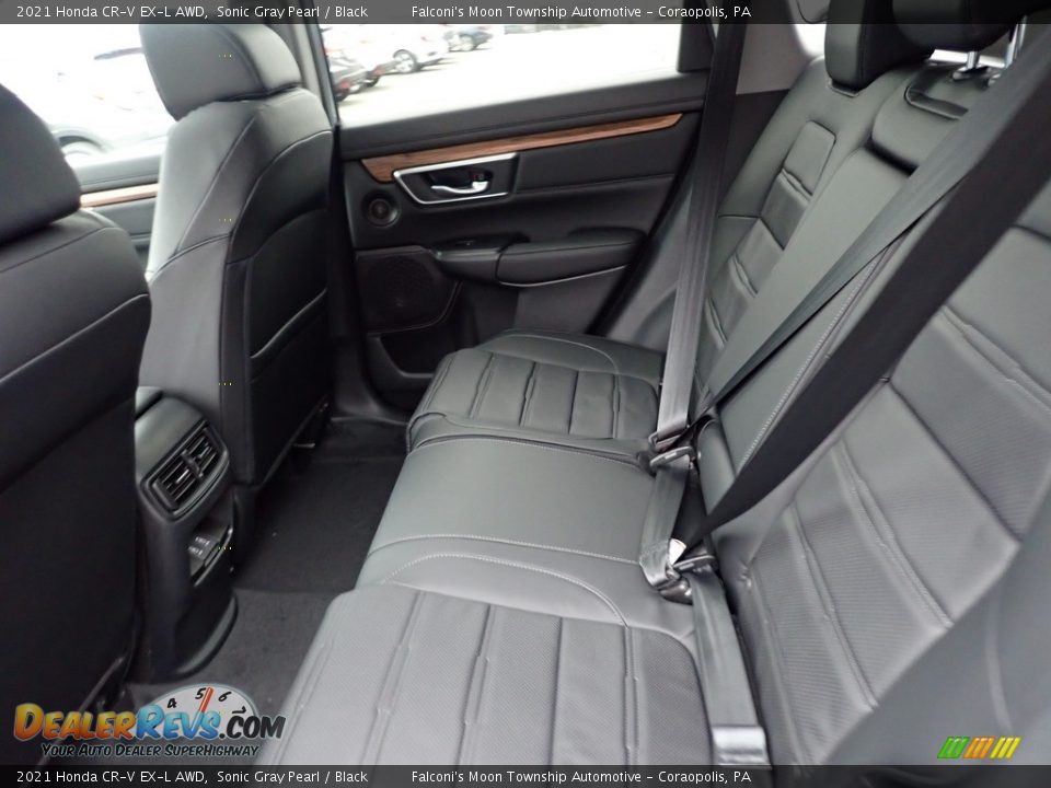 Rear Seat of 2021 Honda CR-V EX-L AWD Photo #10