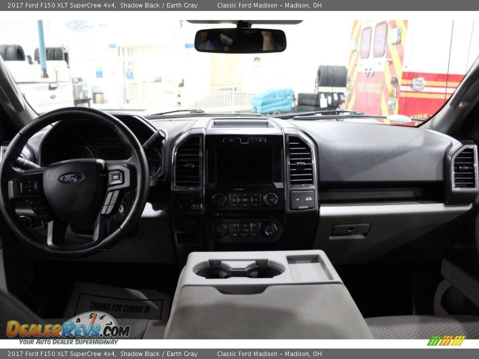 2017 Ford F150 XLT SuperCrew 4x4 Shadow Black / Earth Gray Photo #10