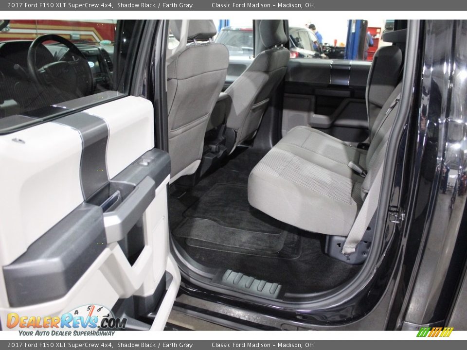 2017 Ford F150 XLT SuperCrew 4x4 Shadow Black / Earth Gray Photo #13