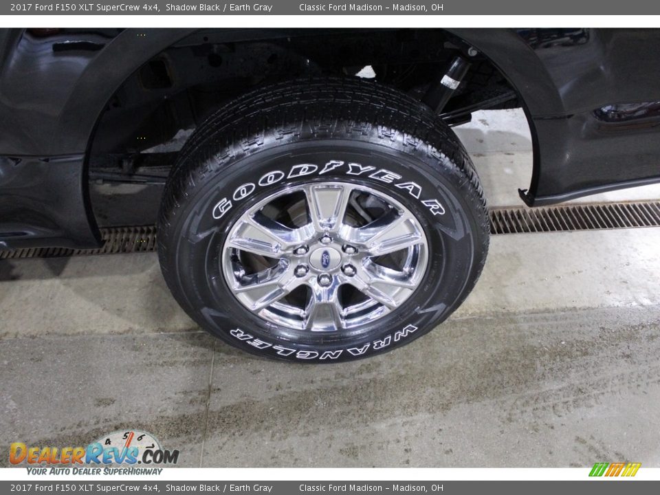 2017 Ford F150 XLT SuperCrew 4x4 Shadow Black / Earth Gray Photo #14