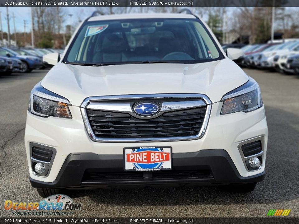 2021 Subaru Forester 2.5i Limited Crystal White Pearl / Black Photo #3