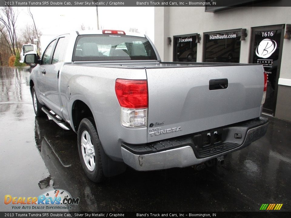 2013 Toyota Tundra SR5 Double Cab Silver Sky Metallic / Graphite Photo #3