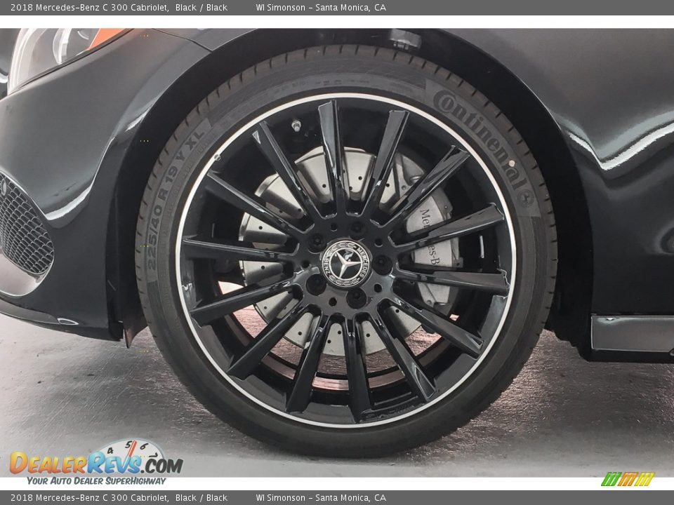 2018 Mercedes-Benz C 300 Cabriolet Wheel Photo #9