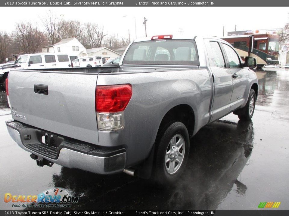 2013 Toyota Tundra SR5 Double Cab Silver Sky Metallic / Graphite Photo #4