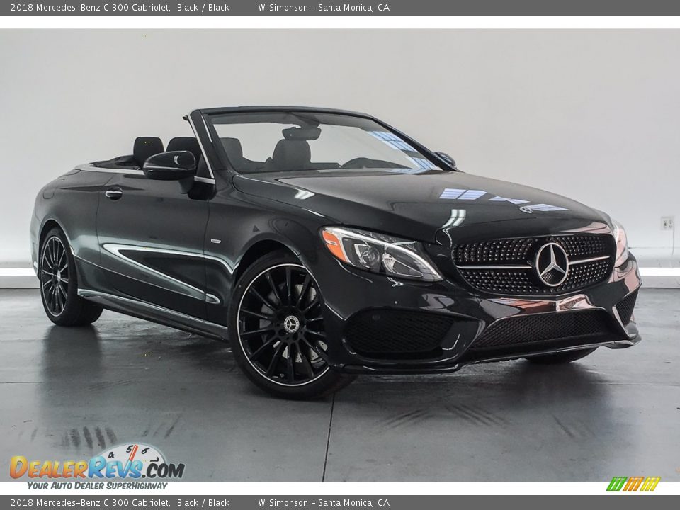 Front 3/4 View of 2018 Mercedes-Benz C 300 Cabriolet Photo #12