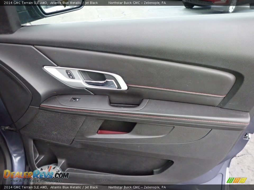 2014 GMC Terrain SLE AWD Atlantis Blue Metallic / Jet Black Photo #7