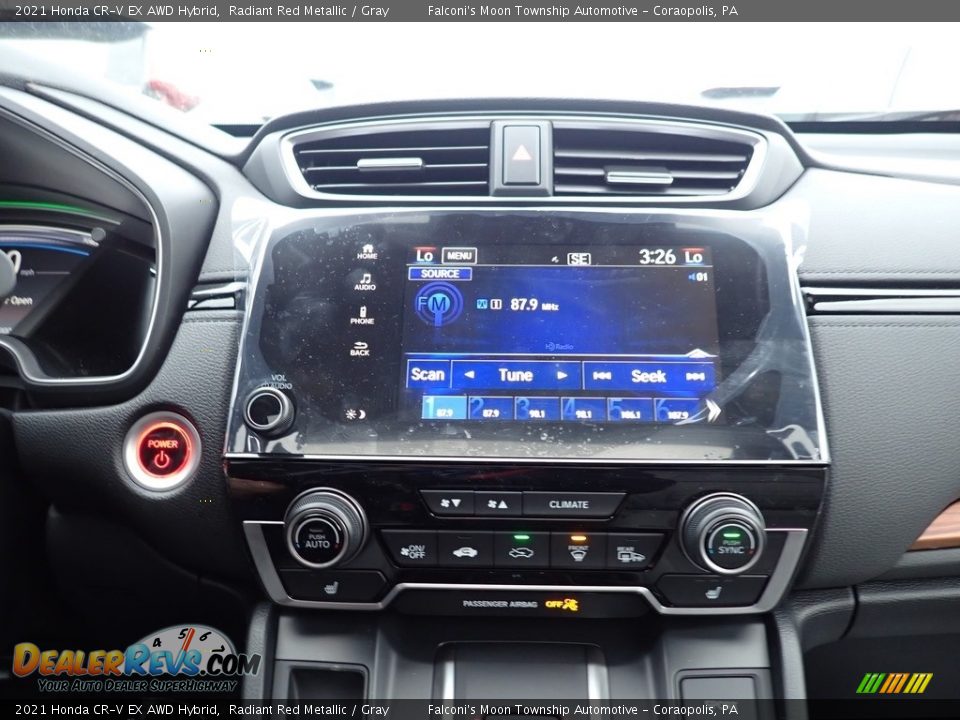 Controls of 2021 Honda CR-V EX AWD Hybrid Photo #14