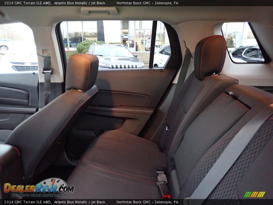 2014 GMC Terrain SLE AWD Atlantis Blue Metallic / Jet Black Photo #17