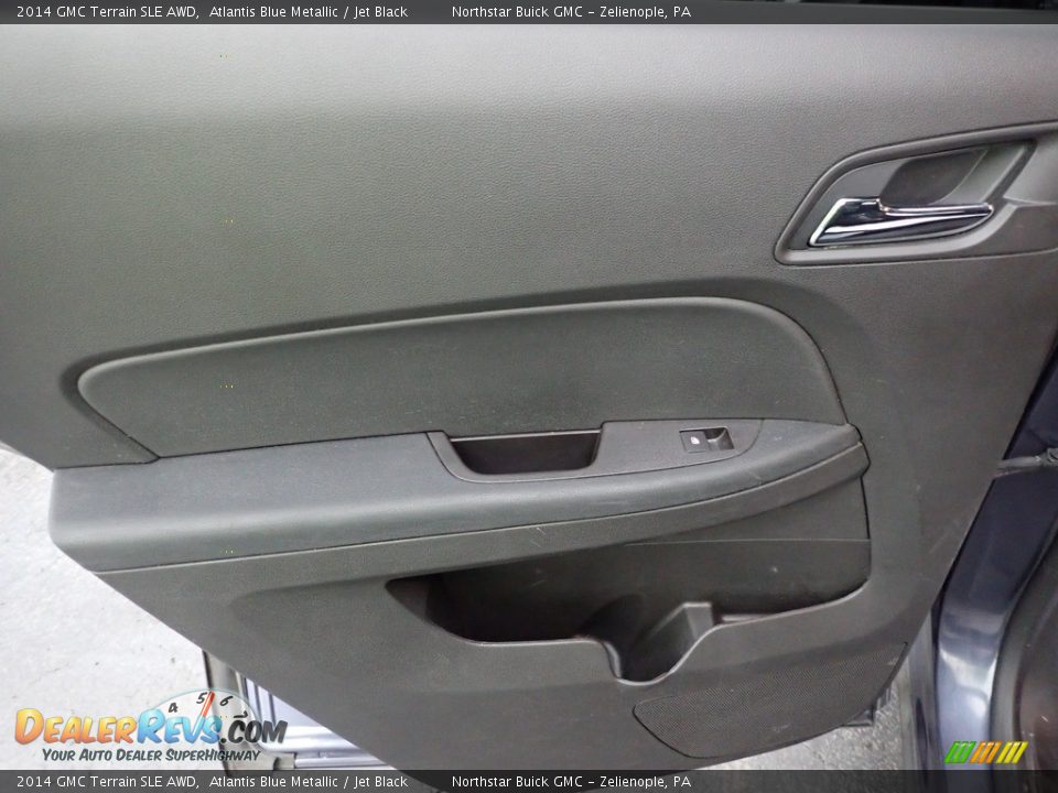 2014 GMC Terrain SLE AWD Atlantis Blue Metallic / Jet Black Photo #19