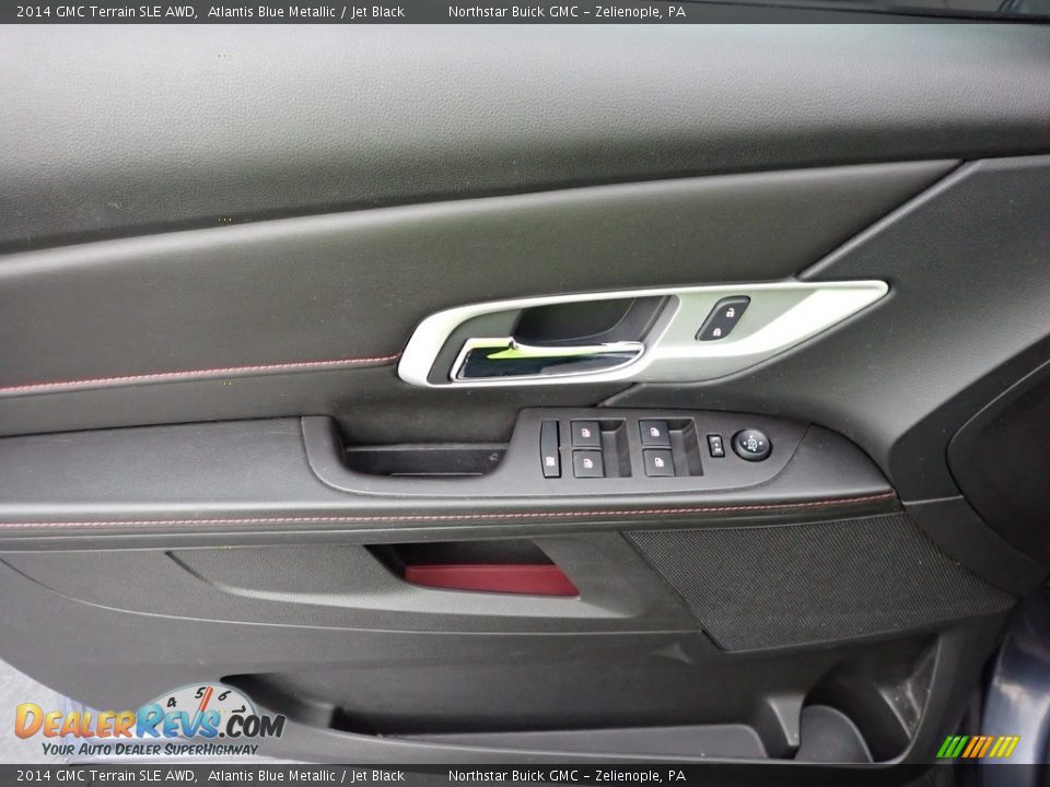 2014 GMC Terrain SLE AWD Atlantis Blue Metallic / Jet Black Photo #20