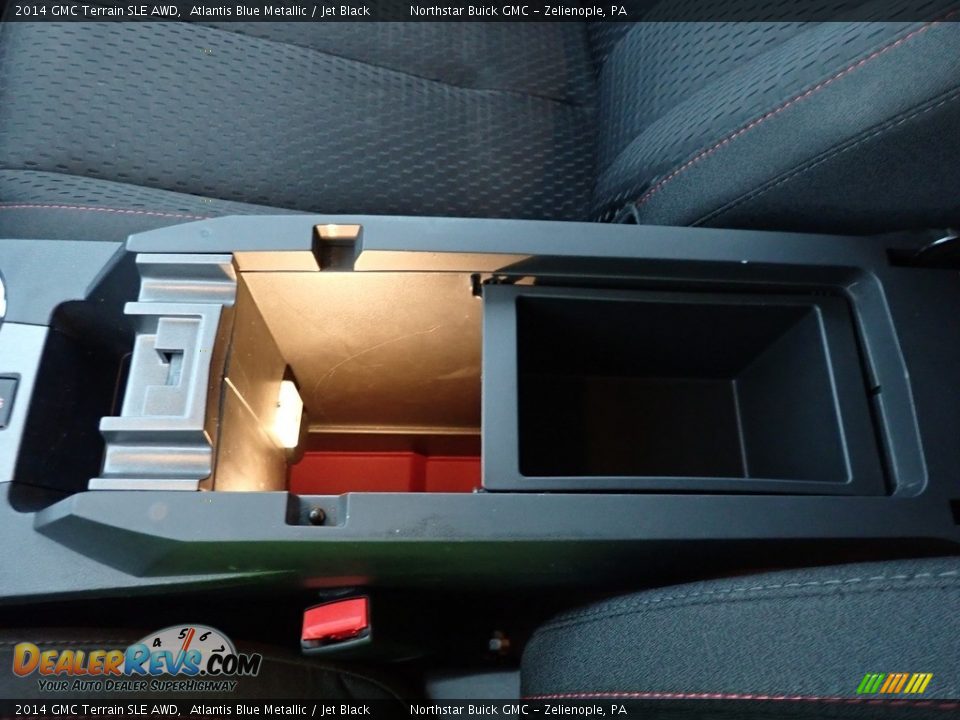 2014 GMC Terrain SLE AWD Atlantis Blue Metallic / Jet Black Photo #27