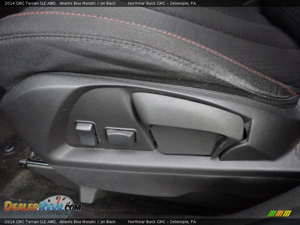 2014 GMC Terrain SLE AWD Atlantis Blue Metallic / Jet Black Photo #29