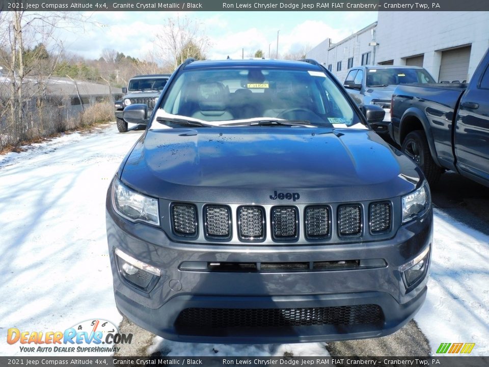 2021 Jeep Compass Altitude 4x4 Granite Crystal Metallic / Black Photo #2