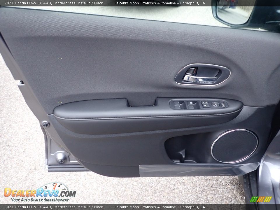 2021 Honda HR-V EX AWD Modern Steel Metallic / Black Photo #10