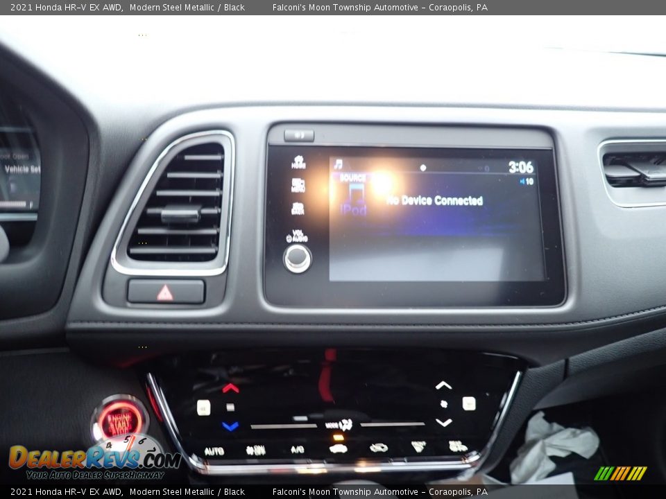 2021 Honda HR-V EX AWD Modern Steel Metallic / Black Photo #13