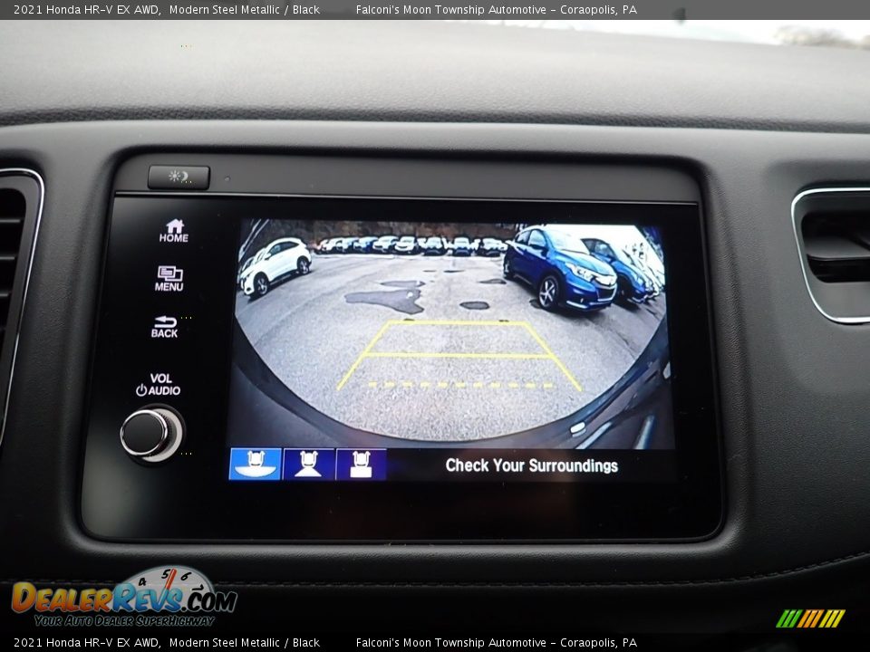 2021 Honda HR-V EX AWD Modern Steel Metallic / Black Photo #14