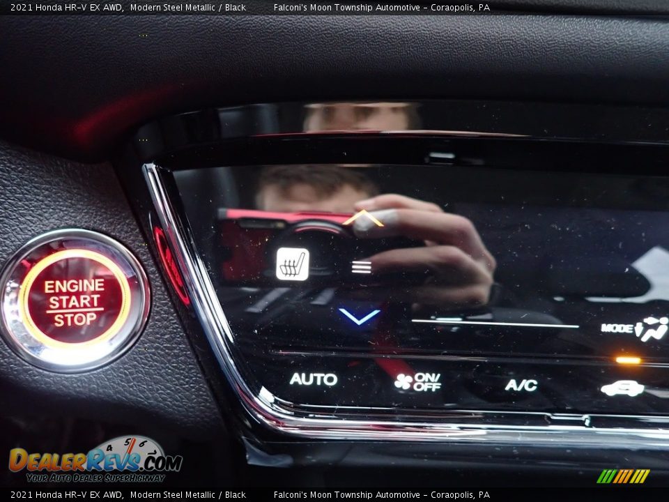 2021 Honda HR-V EX AWD Modern Steel Metallic / Black Photo #15