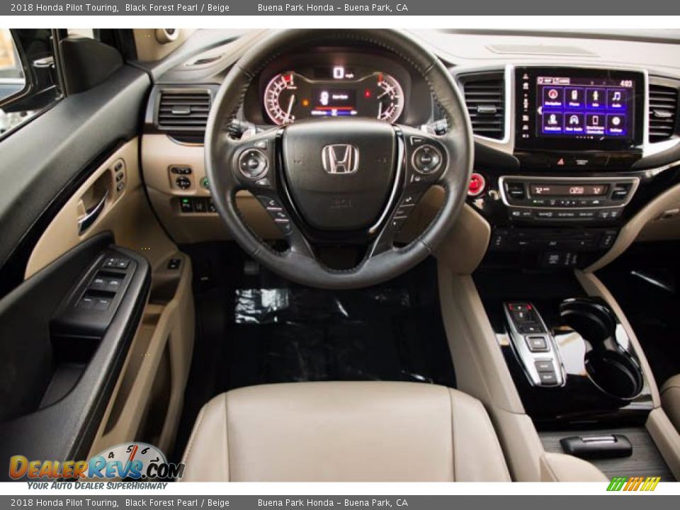 Dashboard of 2018 Honda Pilot Touring Photo #5