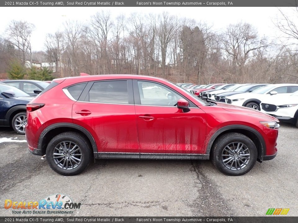 2021 Mazda CX-5 Touring AWD Soul Red Crystal Metallic / Black Photo #1