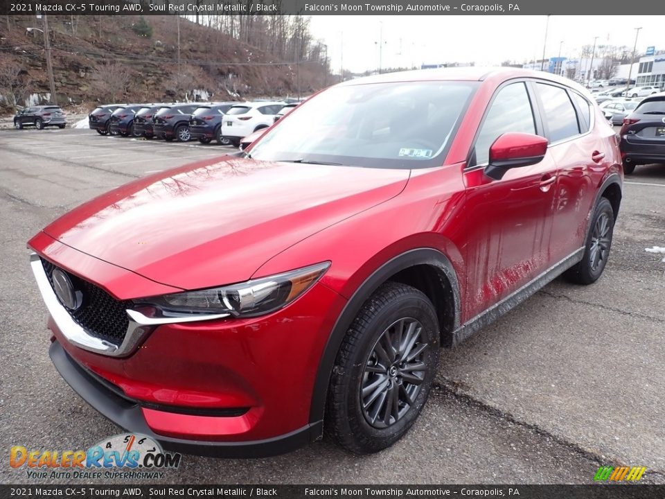 2021 Mazda CX-5 Touring AWD Soul Red Crystal Metallic / Black Photo #5