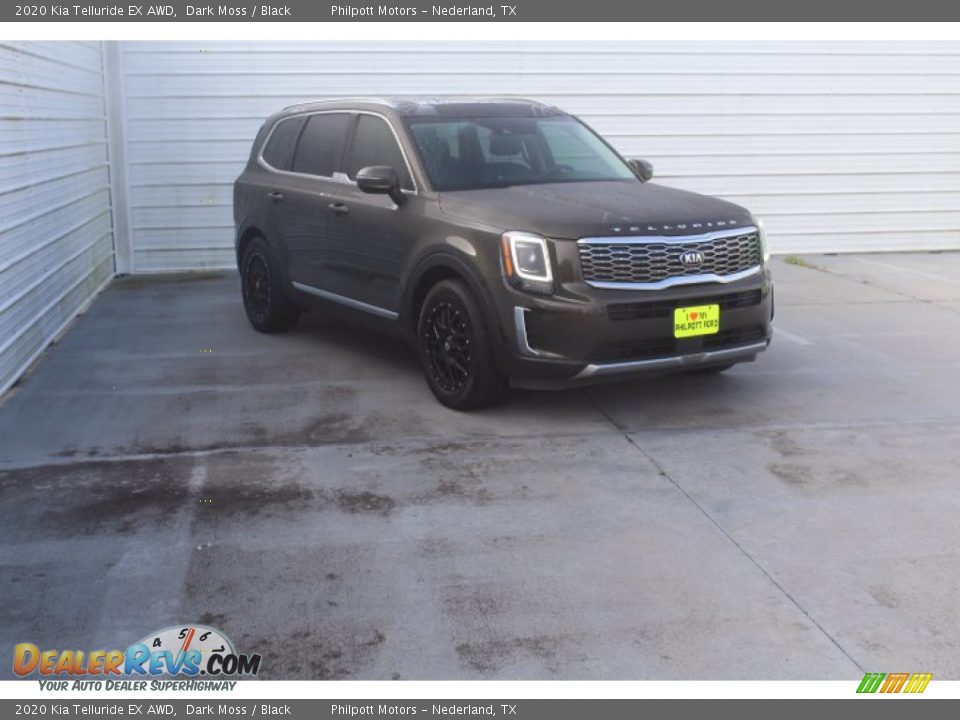 2020 Kia Telluride EX AWD Dark Moss / Black Photo #2