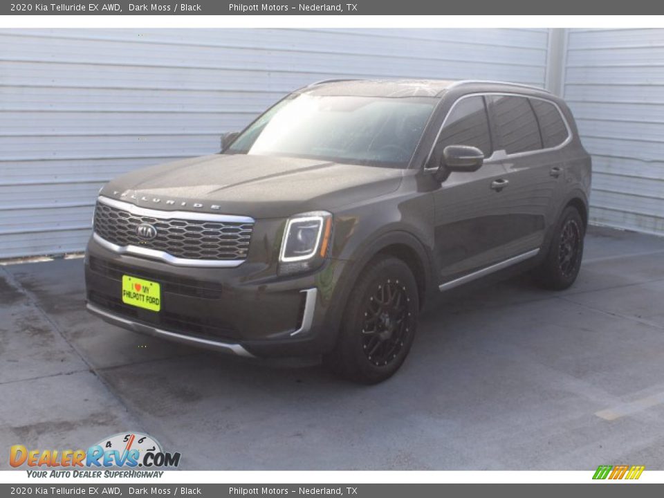 2020 Kia Telluride EX AWD Dark Moss / Black Photo #4