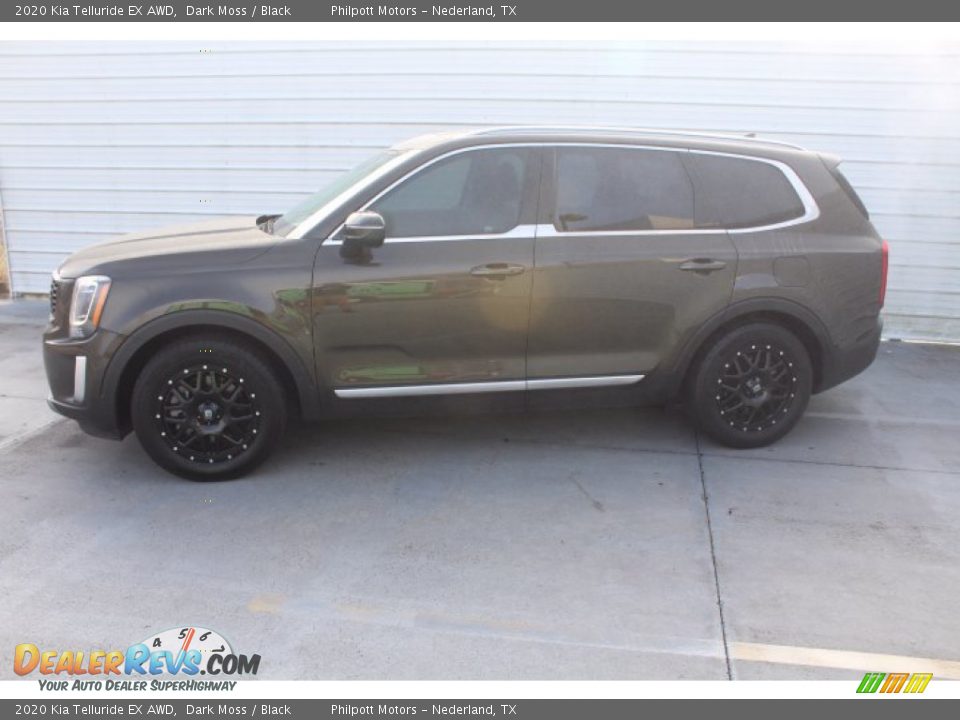 2020 Kia Telluride EX AWD Dark Moss / Black Photo #7