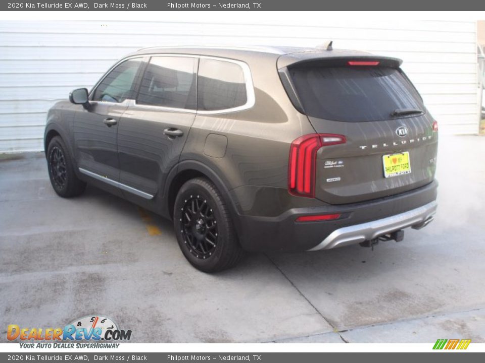 2020 Kia Telluride EX AWD Dark Moss / Black Photo #8