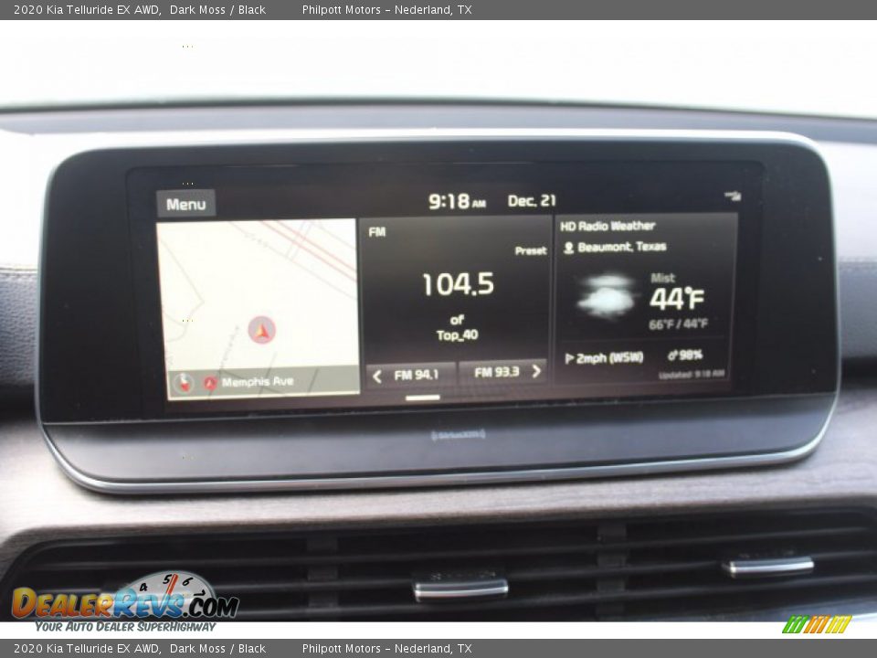 2020 Kia Telluride EX AWD Dark Moss / Black Photo #18