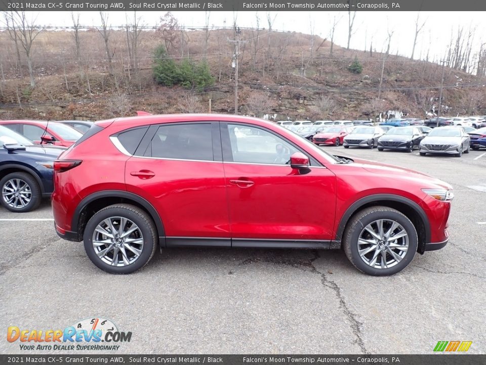 Soul Red Crystal Metallic 2021 Mazda CX-5 Grand Touring AWD Photo #1