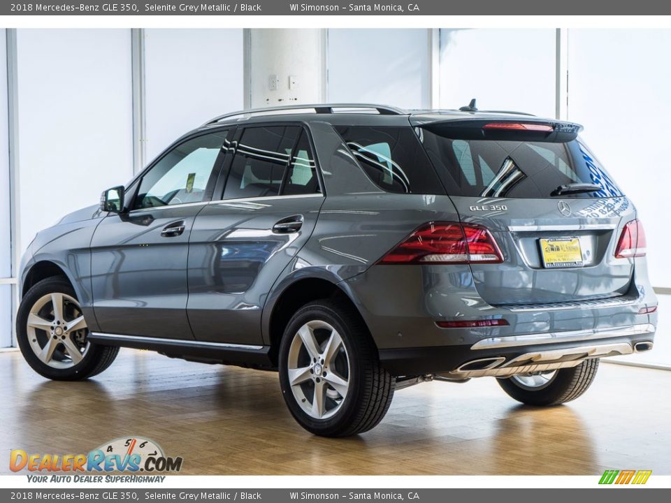 2018 Mercedes-Benz GLE 350 Selenite Grey Metallic / Black Photo #3