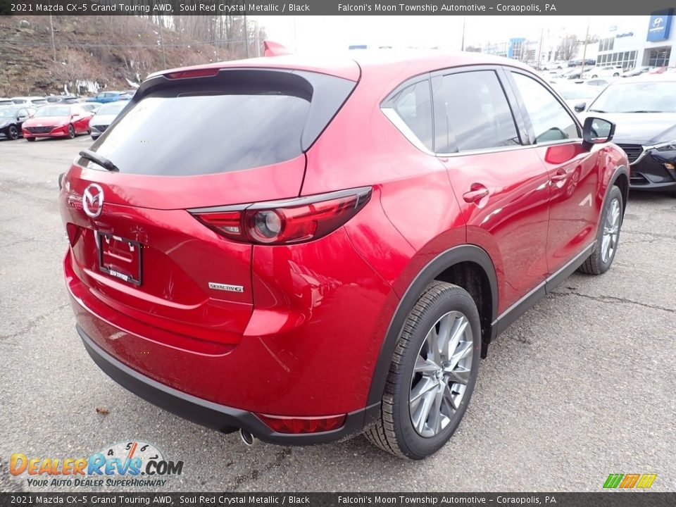 2021 Mazda CX-5 Grand Touring AWD Soul Red Crystal Metallic / Black Photo #2