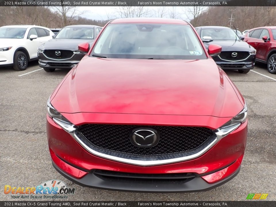 2021 Mazda CX-5 Grand Touring AWD Soul Red Crystal Metallic / Black Photo #4