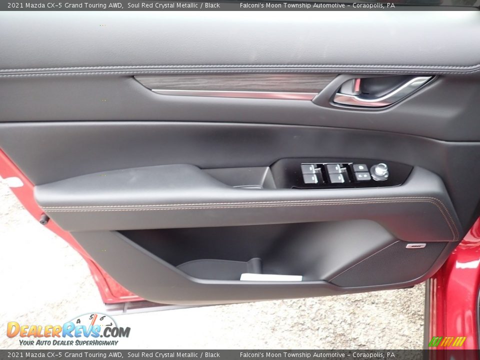 Door Panel of 2021 Mazda CX-5 Grand Touring AWD Photo #11