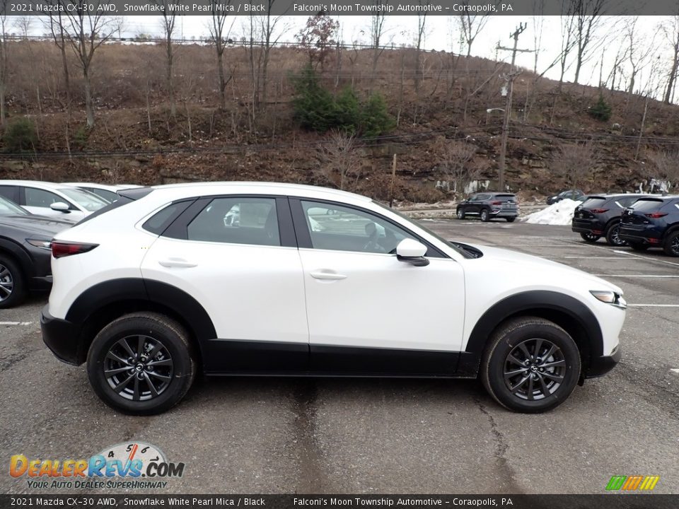 2021 Mazda CX-30 AWD Snowflake White Pearl Mica / Black Photo #1