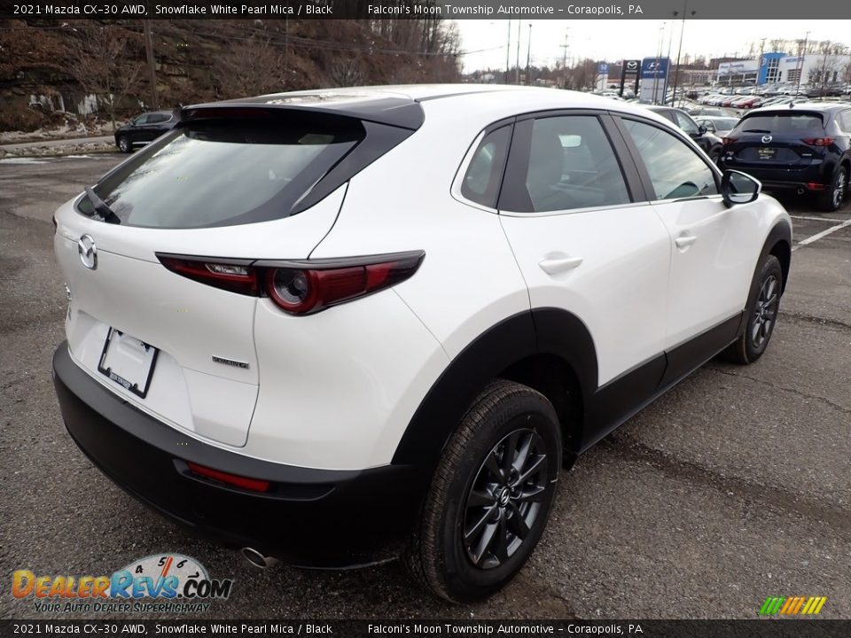 2021 Mazda CX-30 AWD Snowflake White Pearl Mica / Black Photo #2