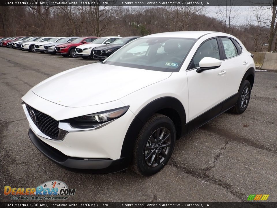 2021 Mazda CX-30 AWD Snowflake White Pearl Mica / Black Photo #5