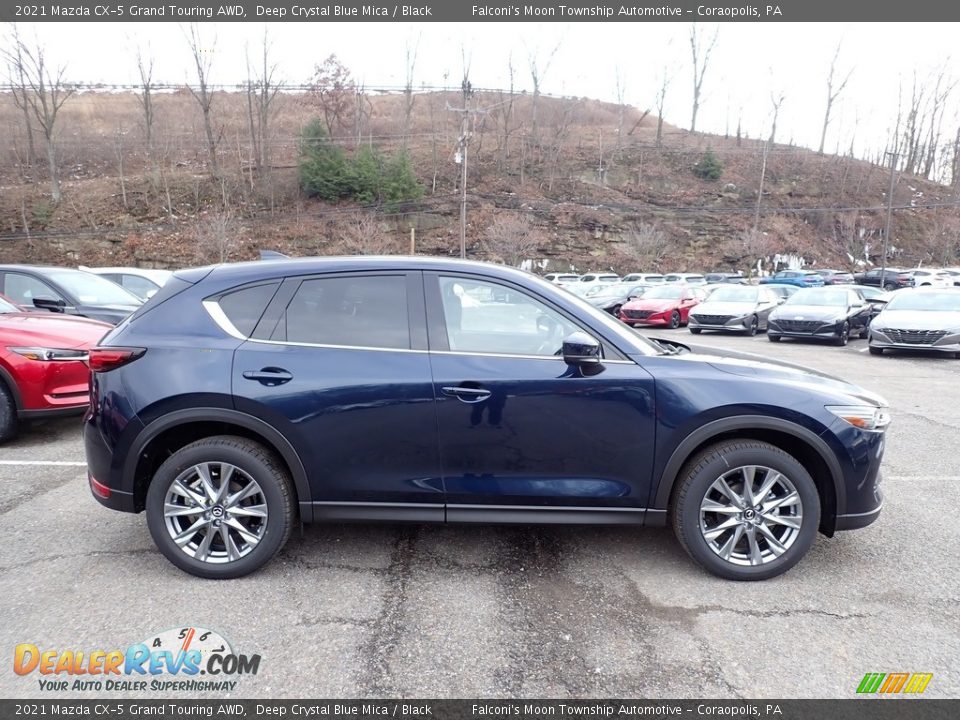 Deep Crystal Blue Mica 2021 Mazda CX-5 Grand Touring AWD Photo #1