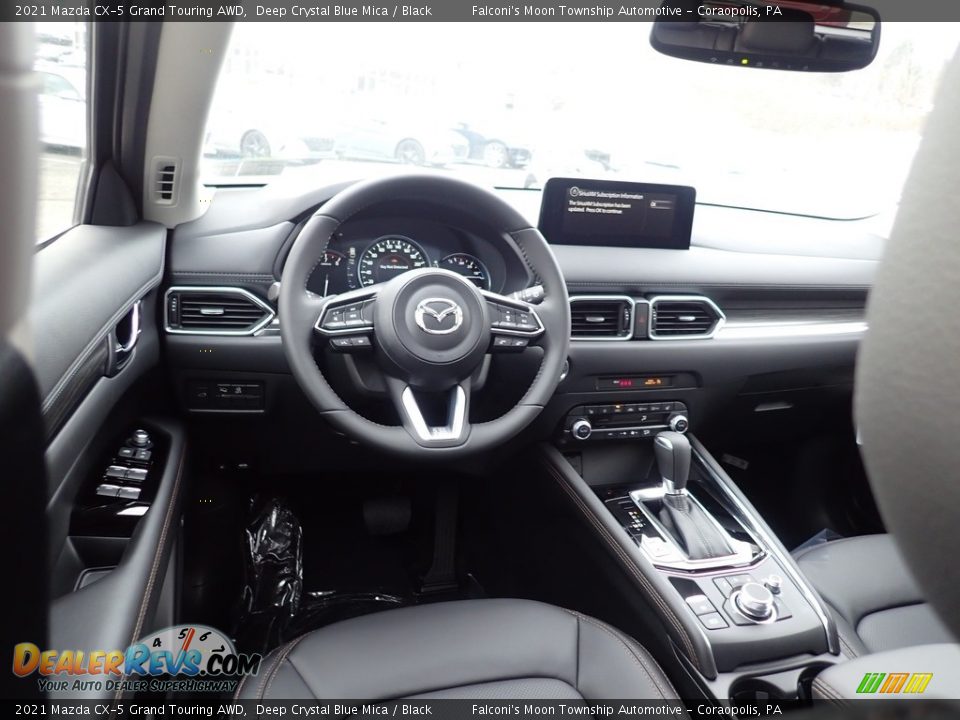 Dashboard of 2021 Mazda CX-5 Grand Touring AWD Photo #9