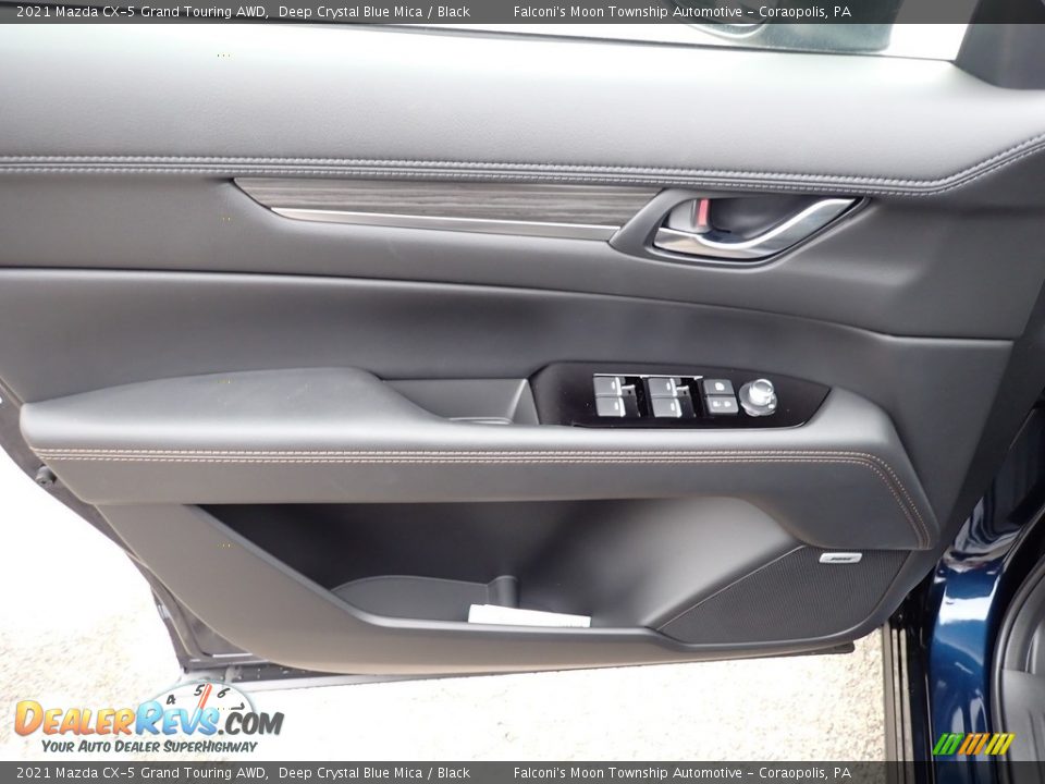 Door Panel of 2021 Mazda CX-5 Grand Touring AWD Photo #11