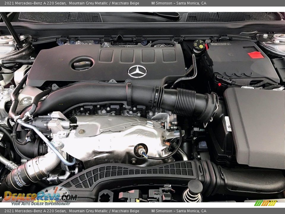 2021 Mercedes-Benz A 220 Sedan Mountain Grey Metallic / Macchiato Beige Photo #8