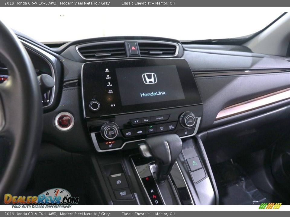 2019 Honda CR-V EX-L AWD Modern Steel Metallic / Gray Photo #10
