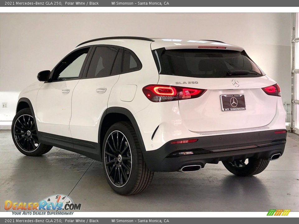 2021 Mercedes-Benz GLA 250 Polar White / Black Photo #2