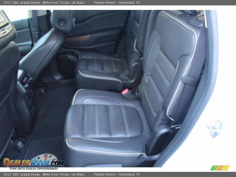 2017 GMC Acadia Denali White Frost Tricoat / Jet Black Photo #20