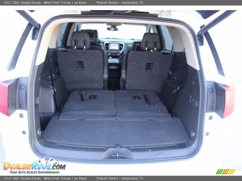 2017 GMC Acadia Denali White Frost Tricoat / Jet Black Photo #25