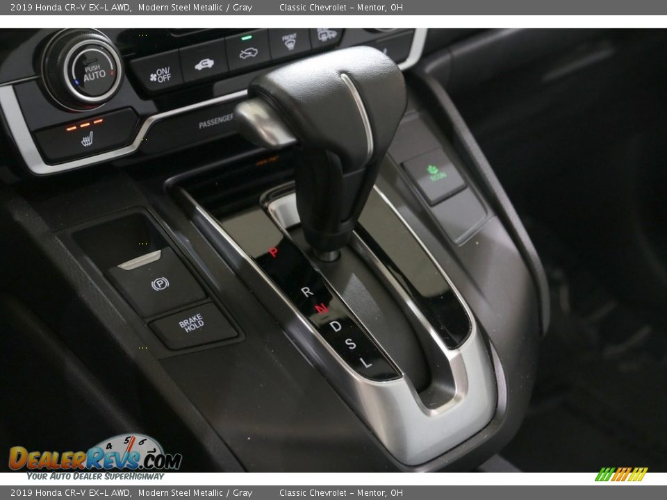 2019 Honda CR-V EX-L AWD Modern Steel Metallic / Gray Photo #21