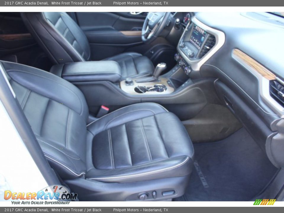 2017 GMC Acadia Denali White Frost Tricoat / Jet Black Photo #30